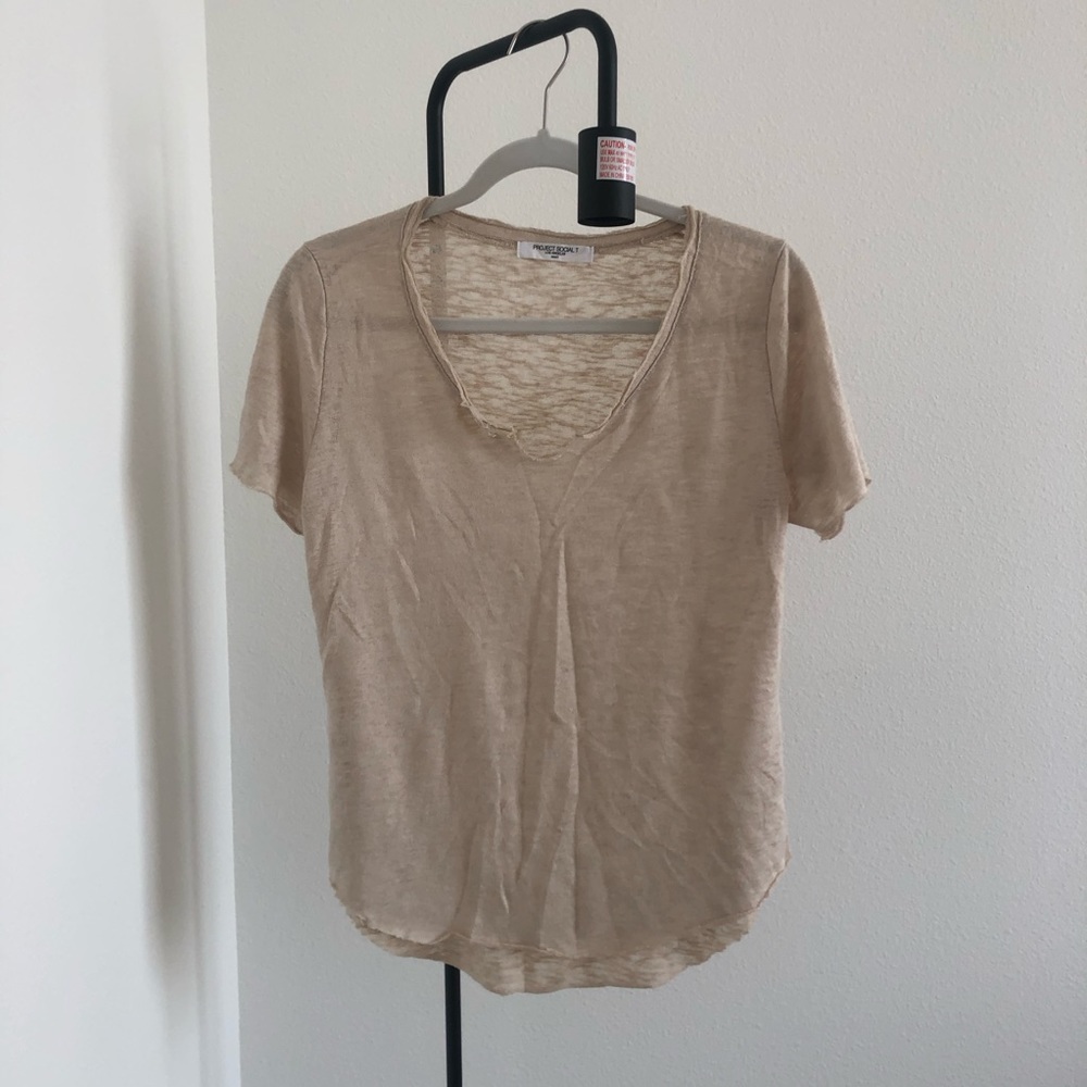 Beige t-shirt